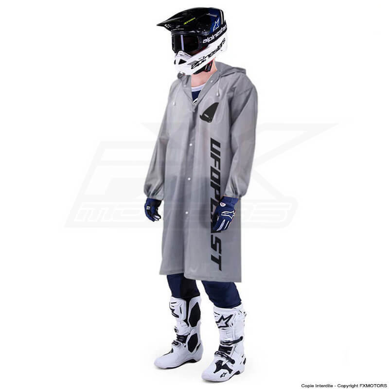raincoat ufo plast gris 2025 cross fxmotors
