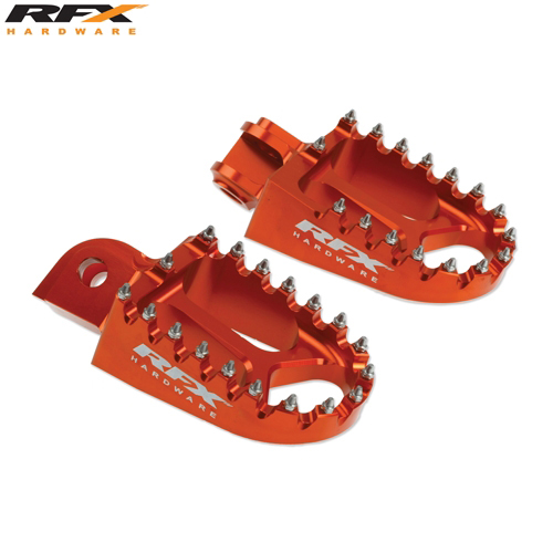 repose pieds orange ktm sx sxf exc excf