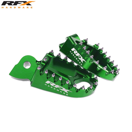 repose pieds vert kawasaki kxf