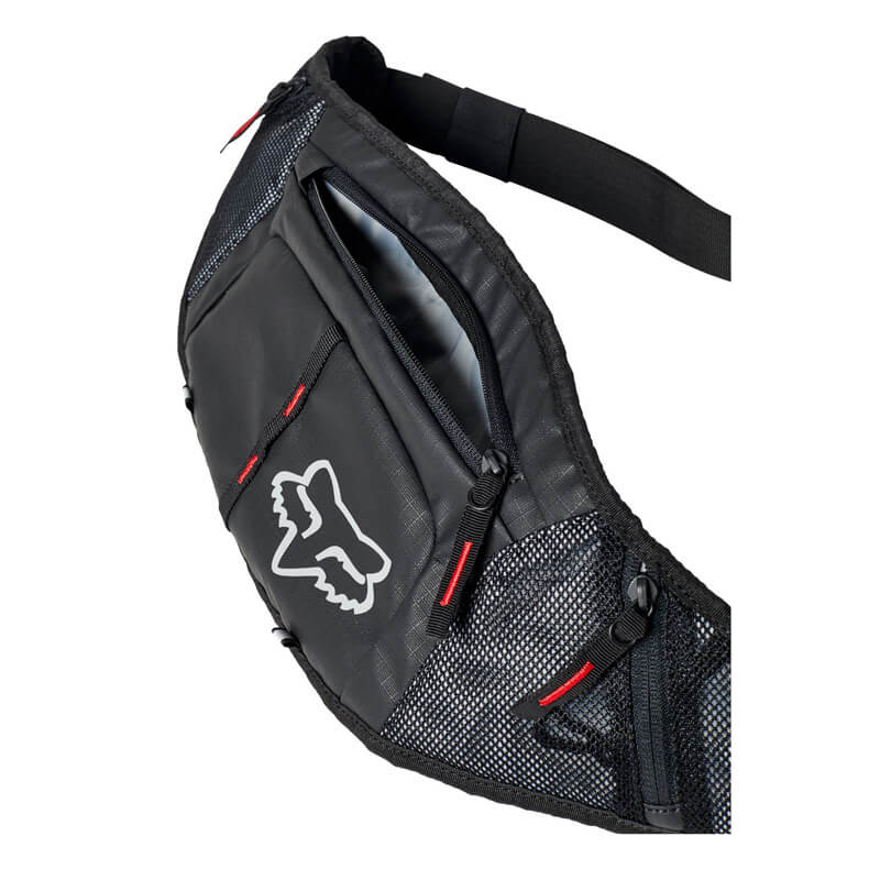 sac banane fox racing hip pack slim noir 2021 velo