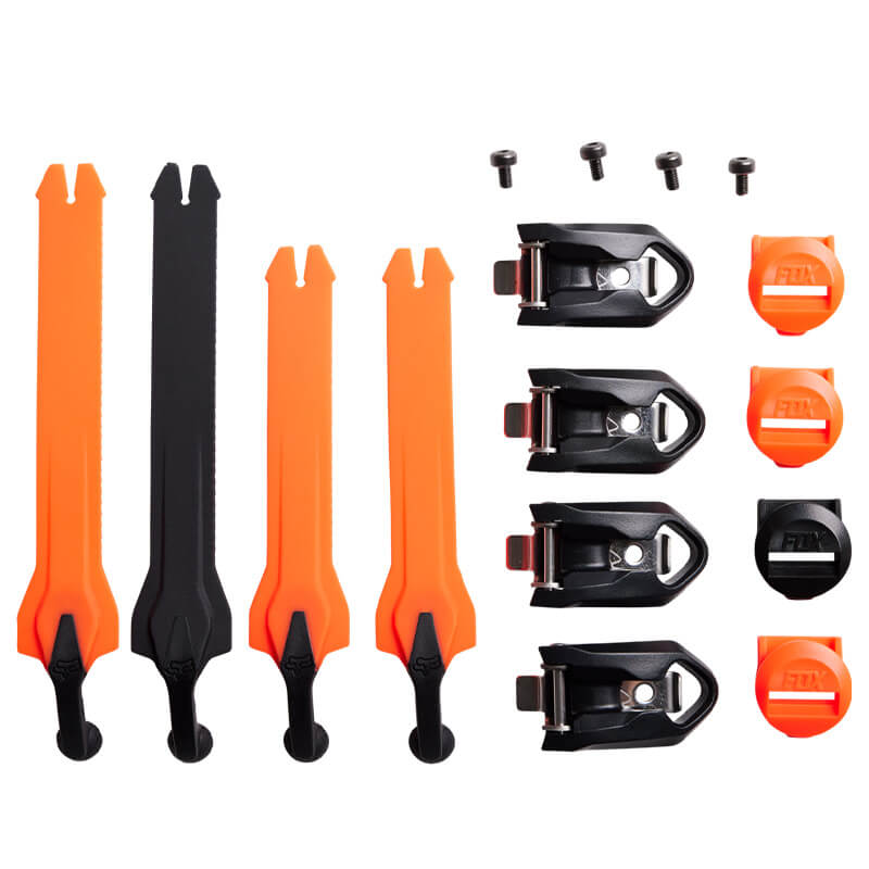 sangles bottes fox racing comp orange 2022