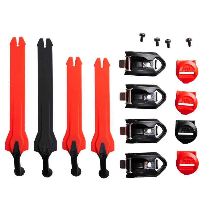sangles bottes fox racing comp rouge 2022