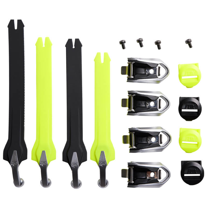 sangles bottes fox racing motion jaune fluo 2023