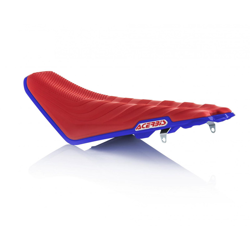 selle acerbis x seat confort rouge bleu