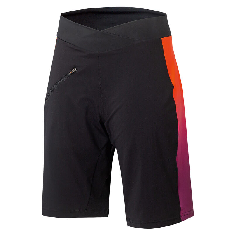 short femme ktm vtt lady character noir orange 2020