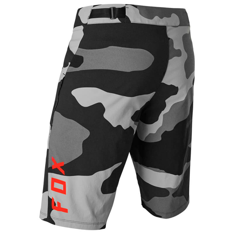 short vtt fox racing ranger camo 2021 noir enduro