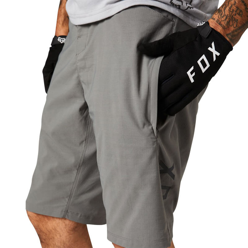 short vtt fox racing ranger gris 2021 enduro