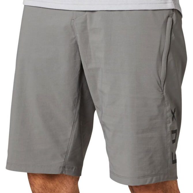 short vtt fox racing ranger gris 2021