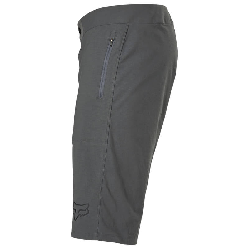 short vtt fox ranger sous short 2022 gris enduro