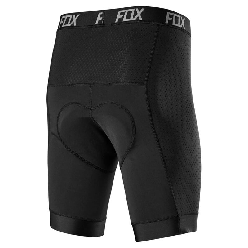 sous short fox racing tecbase liner noir 2022 vtt