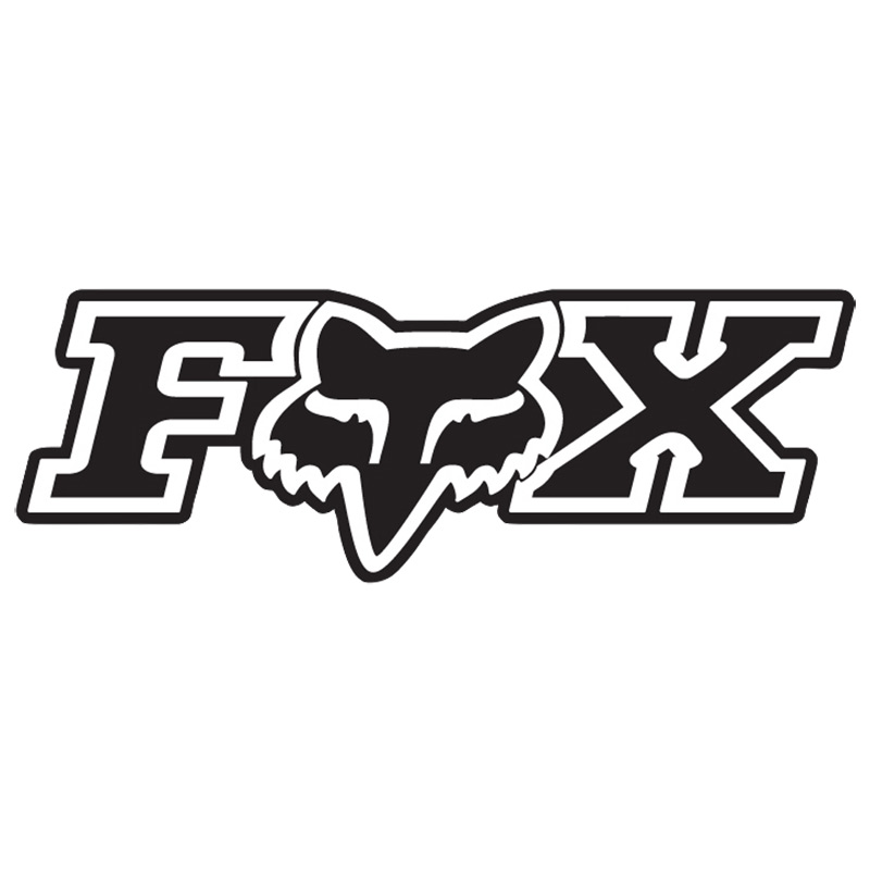 sticker fox corporate noir 3