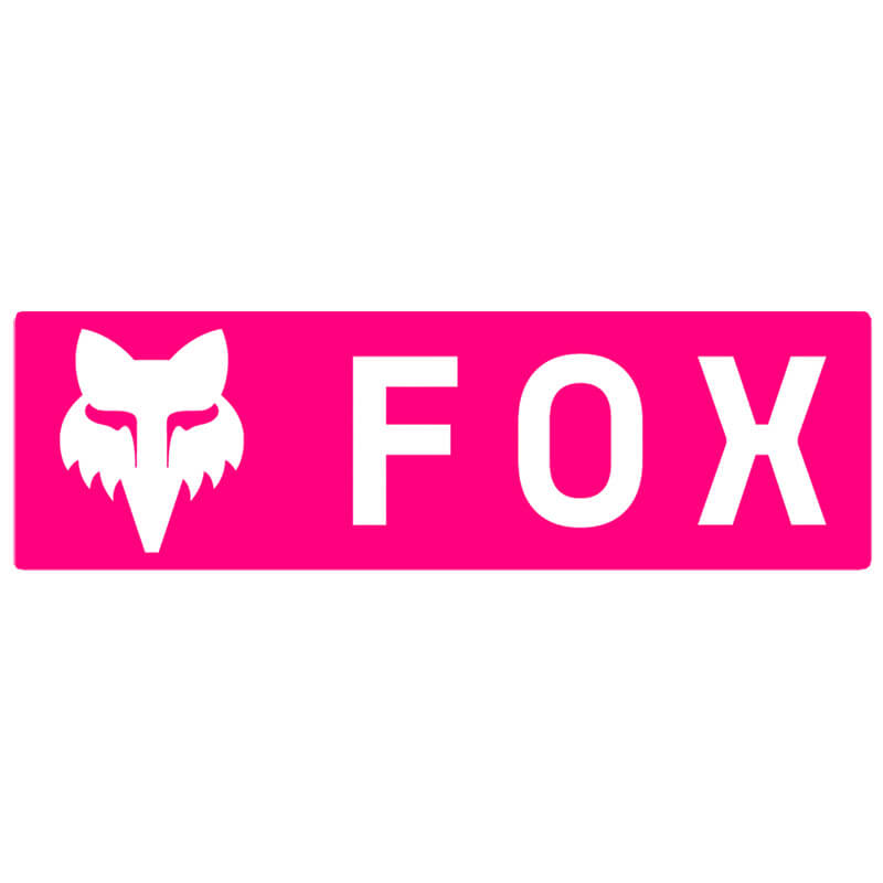 sticker fox racing corporate logo rose 7