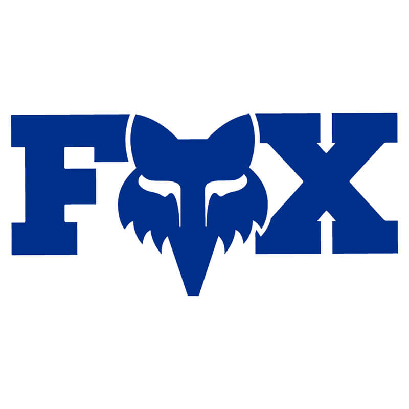sticker fox racing f head x bleu 3