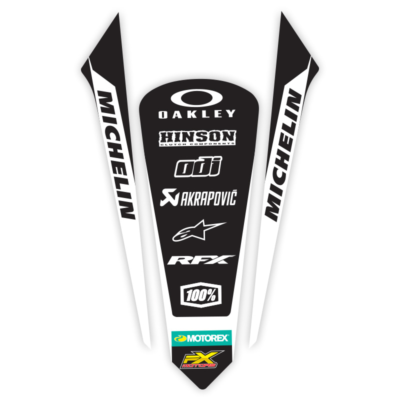 sticker garde boue arriere ktm 16 18