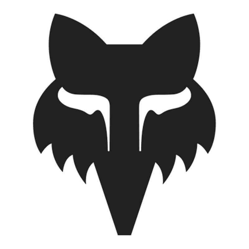 stickers fox racing legacy head tdc 9 cm 2023 noir