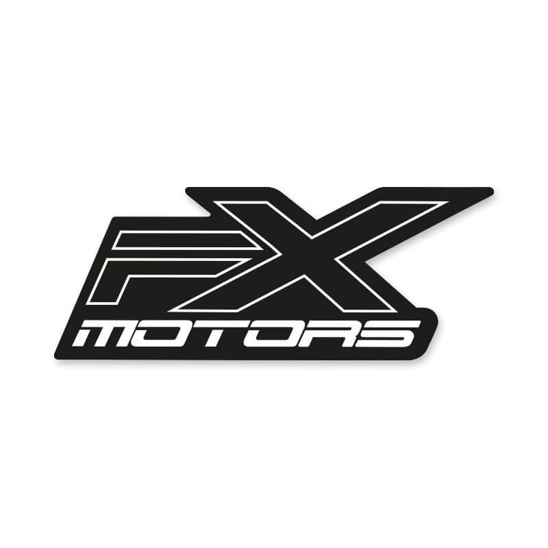 stickers fx motors 2020 black white edition