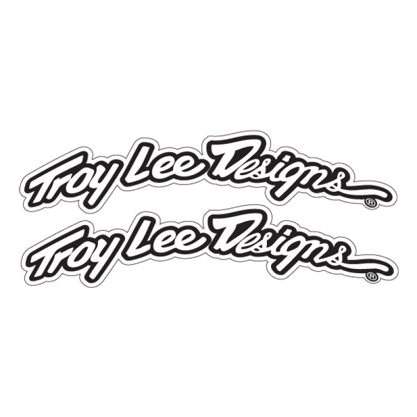 stickers garde boue avant troy lee design motocross