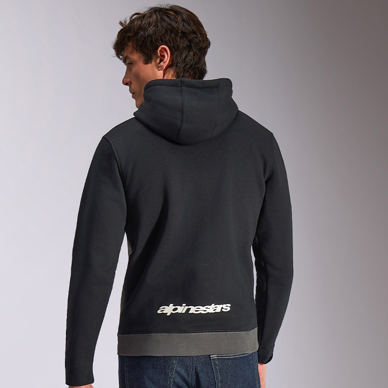 sweat alpinestars parallel noir sp 26