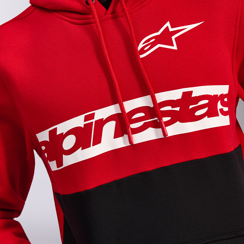sweat alpinestars parallel rouge sp 26