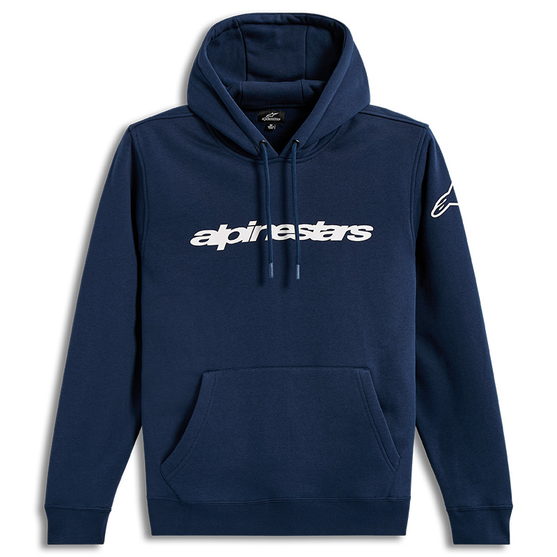 sweat alpinestars race wordmark navy