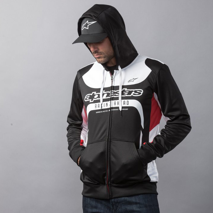 sweat alpinestars zippe session fleece sweat alpinestars zippe session fleece