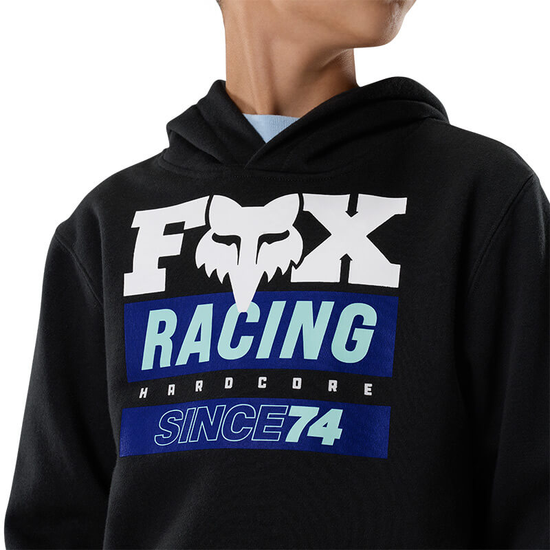 sweat enf fox racing since74 bleu 27 sx