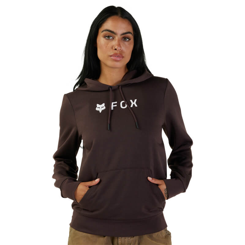 sweat femme fox racing absolute marron 2023 poche destockage
