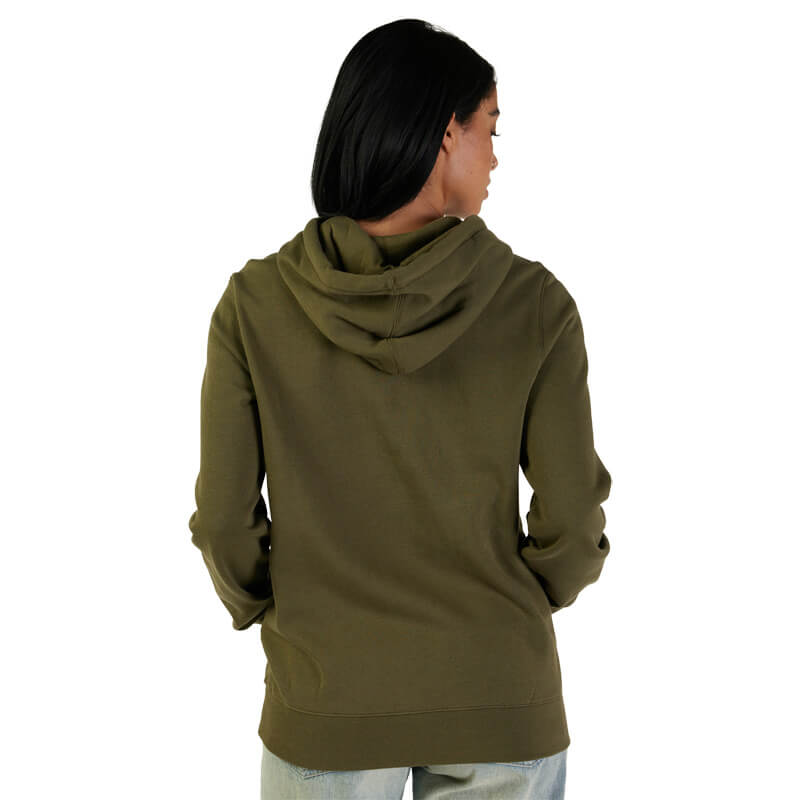 sweat femme fox racing femme head kaki 2023 chaud destockage