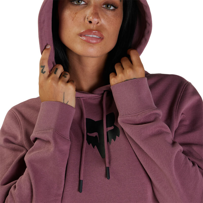 sweat femme fox racing femme head violet 2023 hoodie