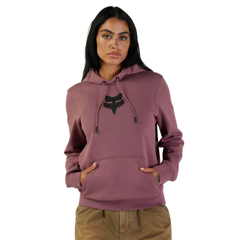 sweat femme fox racing femme head violet 2023 poche destockage