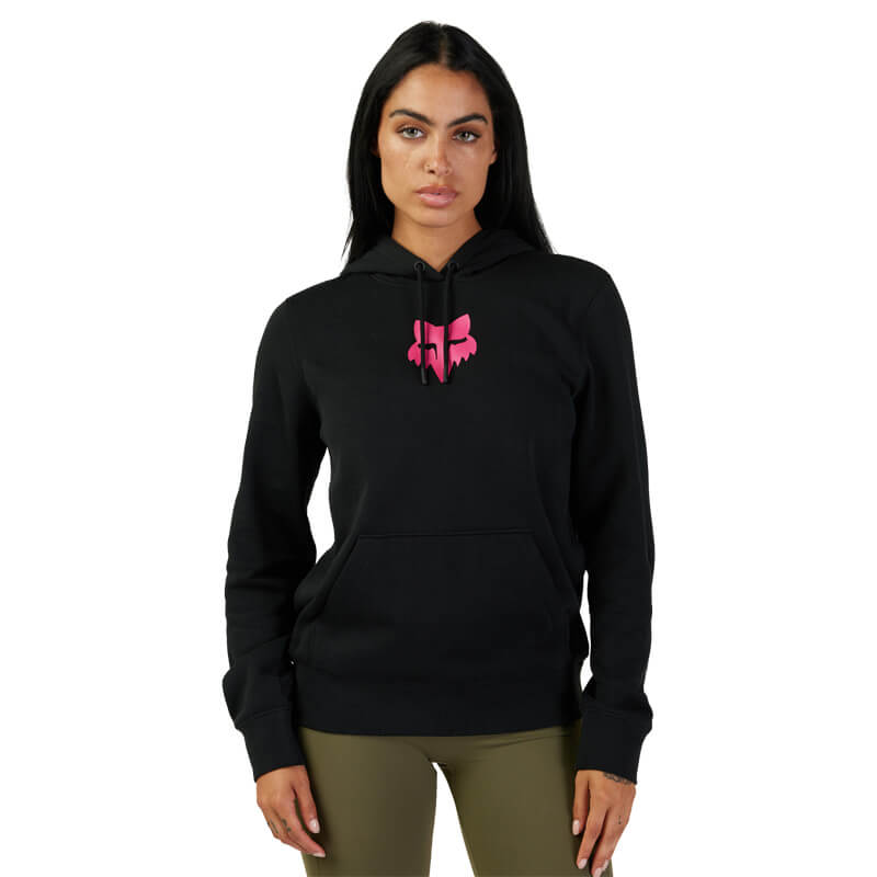 sweat femme fox racing head noir rose 2023 sx