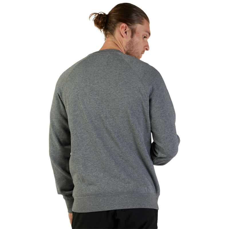 sweat fox racing absolute gris sans capuche 2023 pull