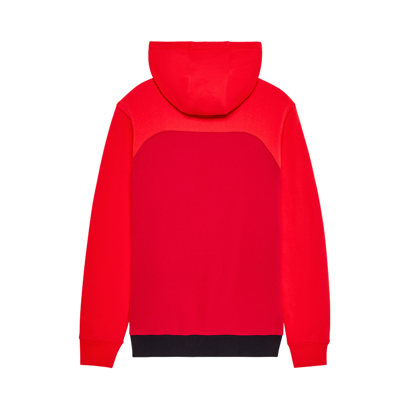 sweat fox racing fracture mx rouge dos