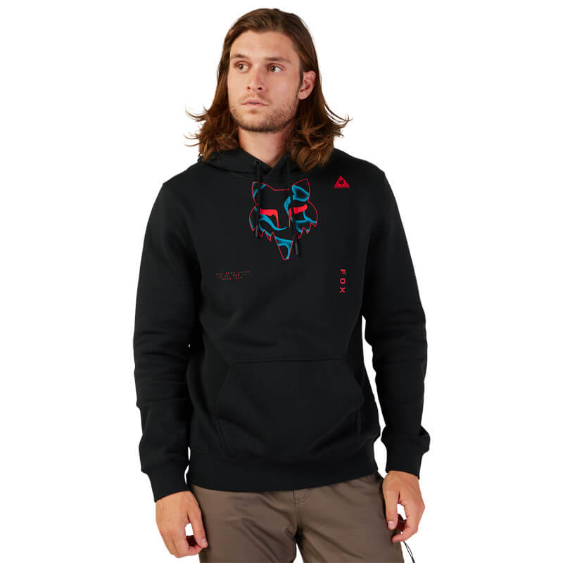 sweat fox racing withered noir 2023 homme