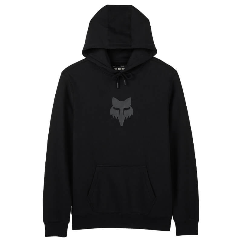 sweat head fleece fox racing noir gris 2023