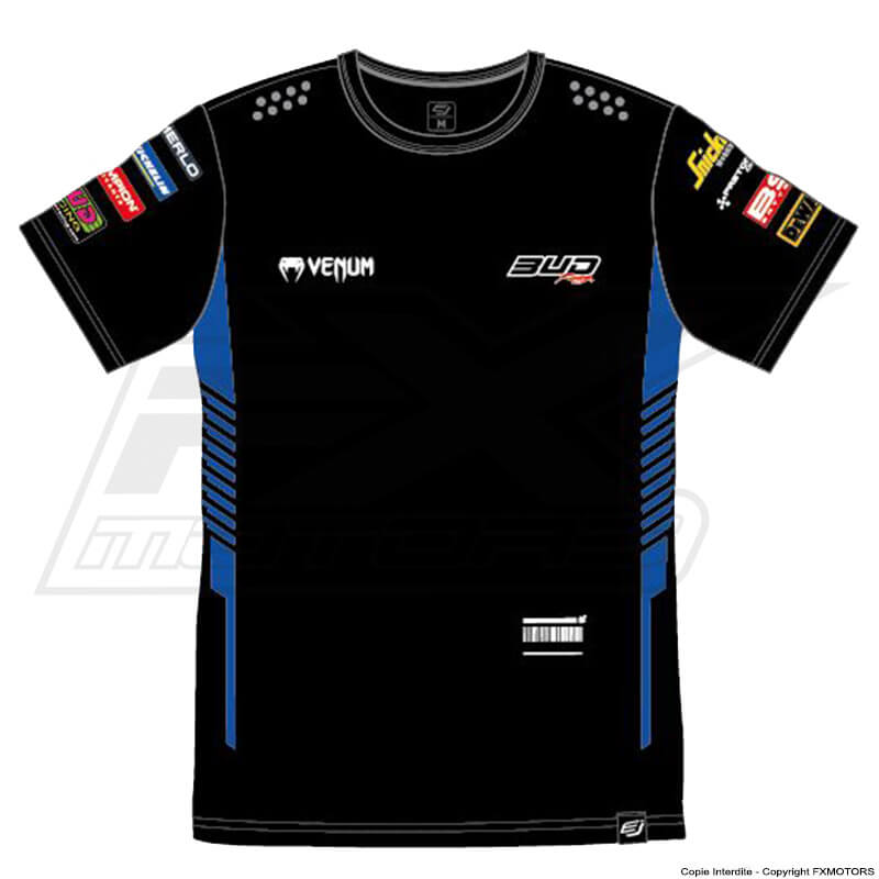 t shirt bud racing venom bleu 25