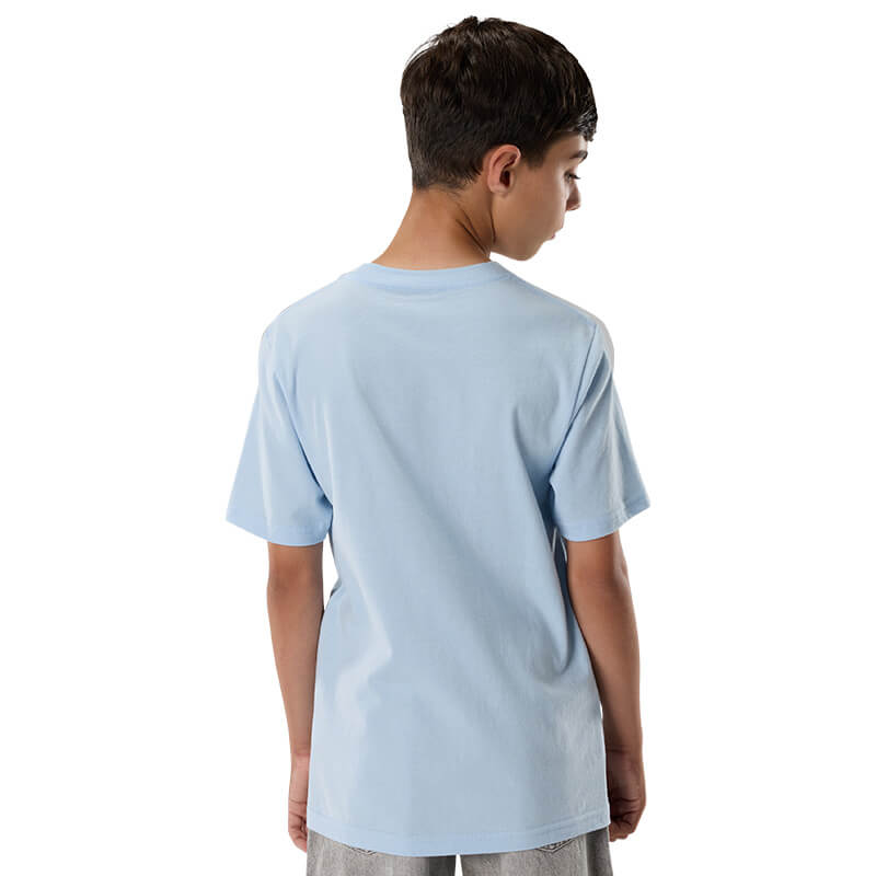 t shirt enfant fox racing head bleu 27 mx