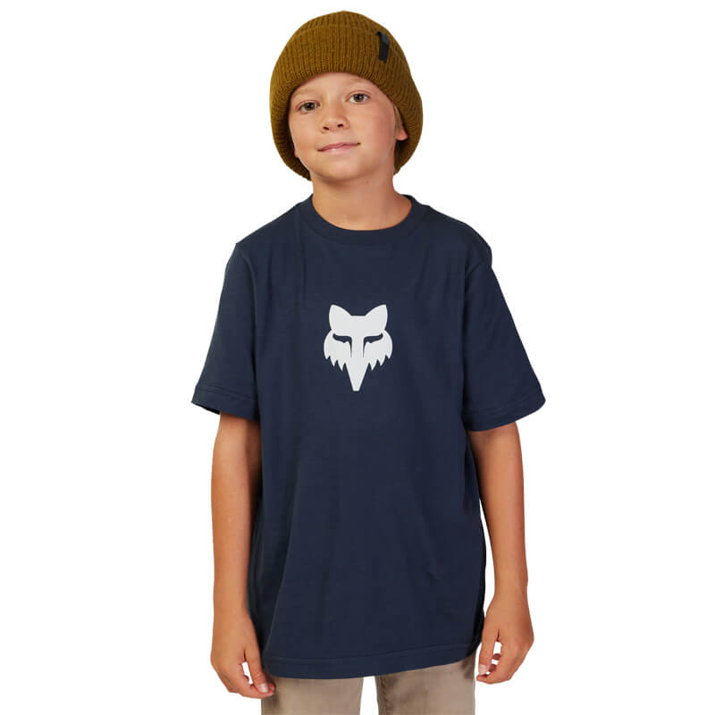 t shirt enfant fox racing legacy bleu 2023 mx