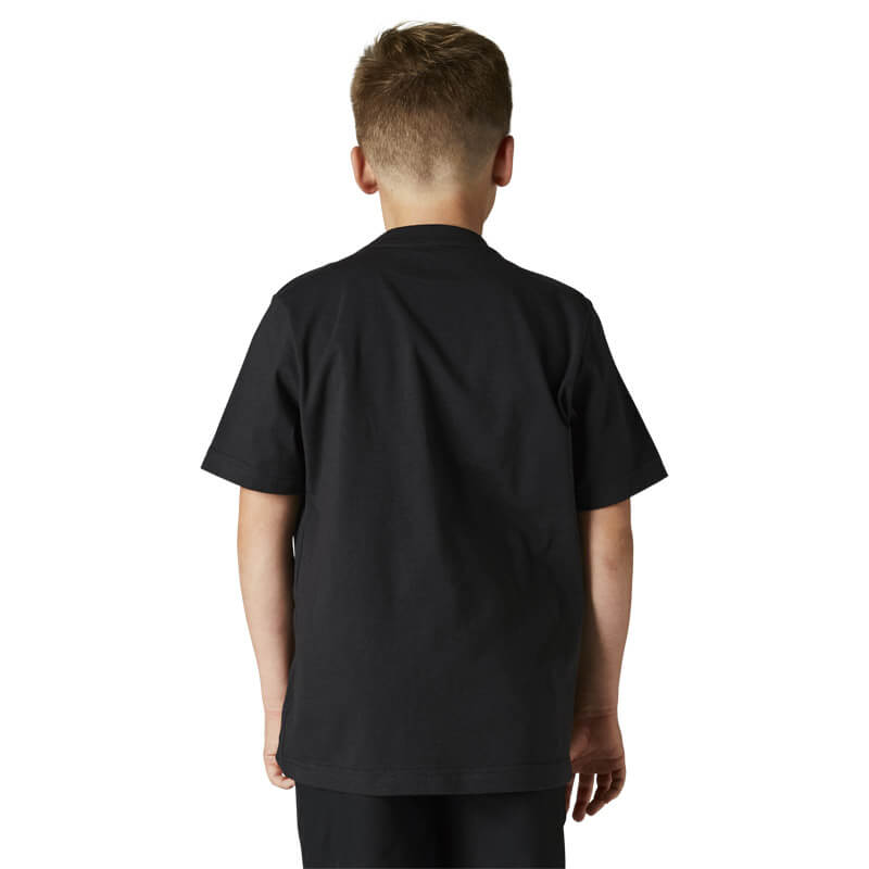 t shirt enfant fox racing legacy noir 2022 head