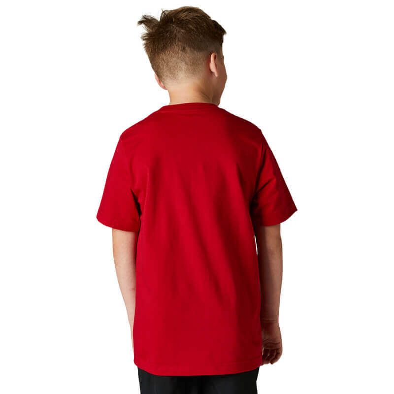 t shirt enfant fox racing legacy rouge 2022 head