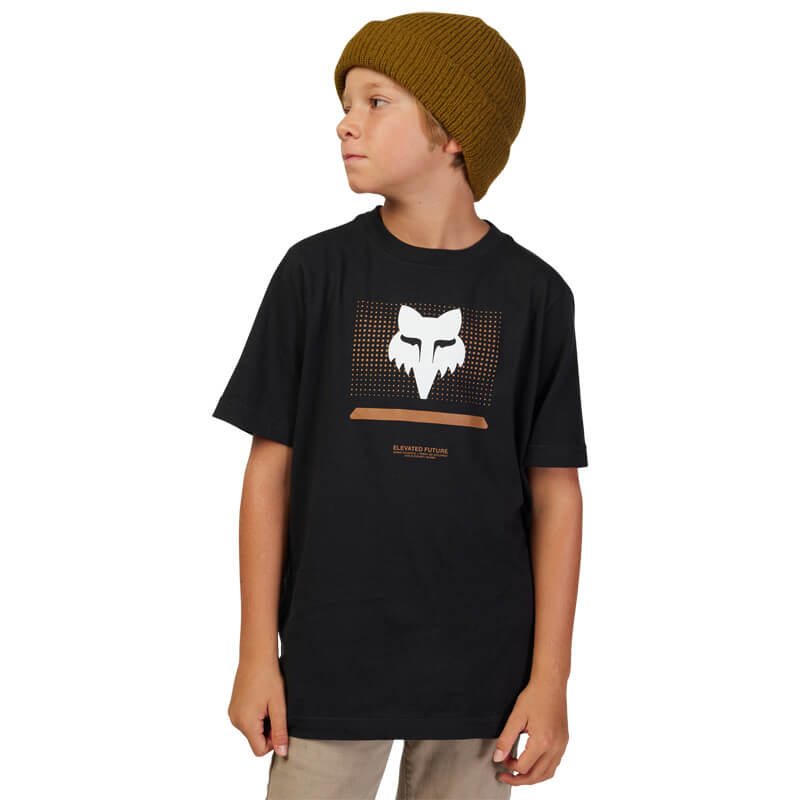t shirt enfant fox racing optical noir 2023 mx