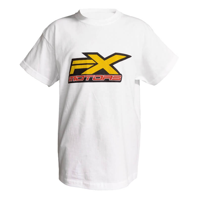 t shirt enfant fxmotors blanc 2021