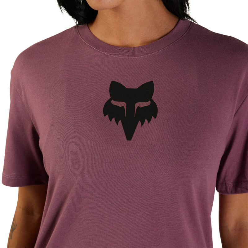 t shirt femme fox racing head noir violet 2023 sx