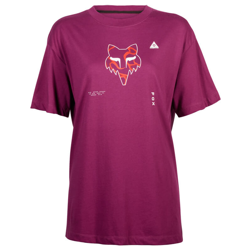t shirt femme fox racing withered violet 2023