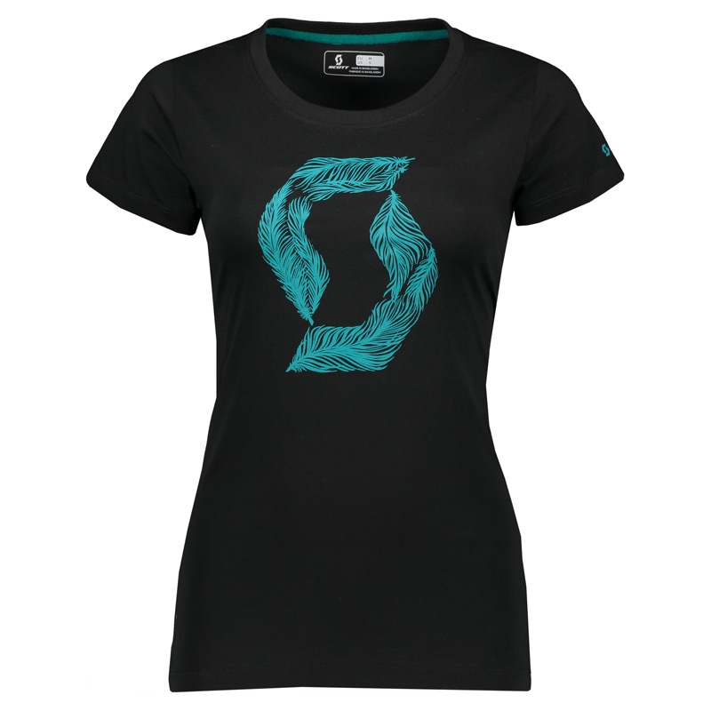 t shirt femme scott feather icon 2019 noir