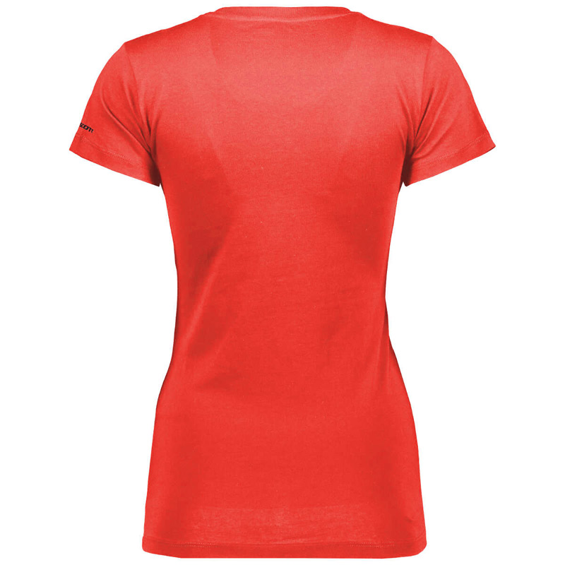t shirt femme scott feather icon 2019 rouge dos