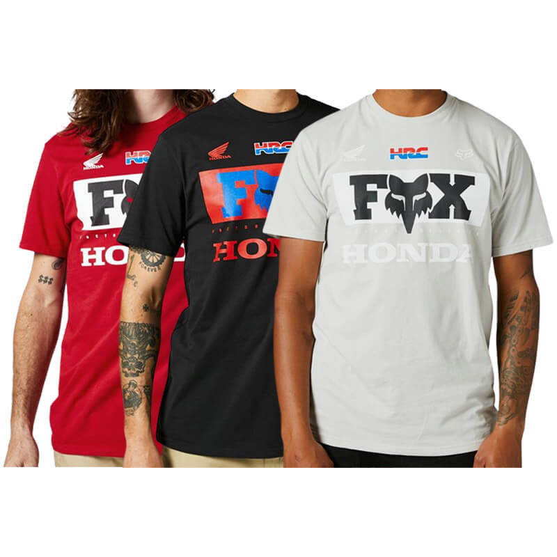 t shirt fox honda premium 2022 mx