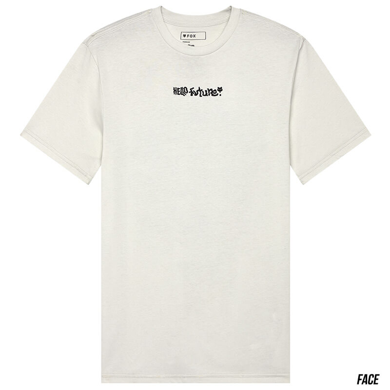 t shirt fox racing future gris 2025 face