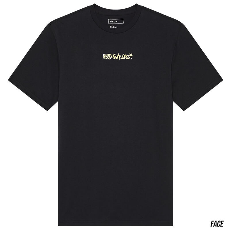 t shirt fox racing future noir 2025 face