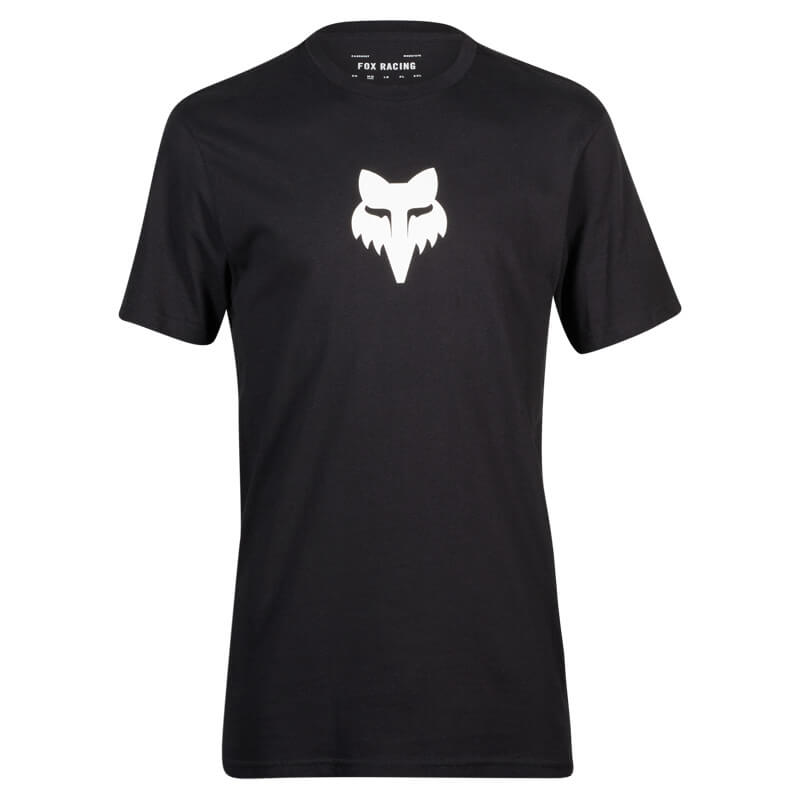 t shirt fox racing head noir 2023